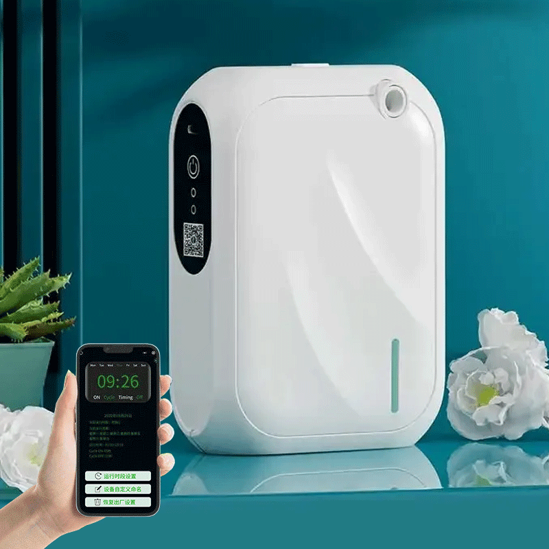 Smart Home Fragrance Diffuser - Mesin Diffuser Aroma 200m³ Kontrol Aplikasi