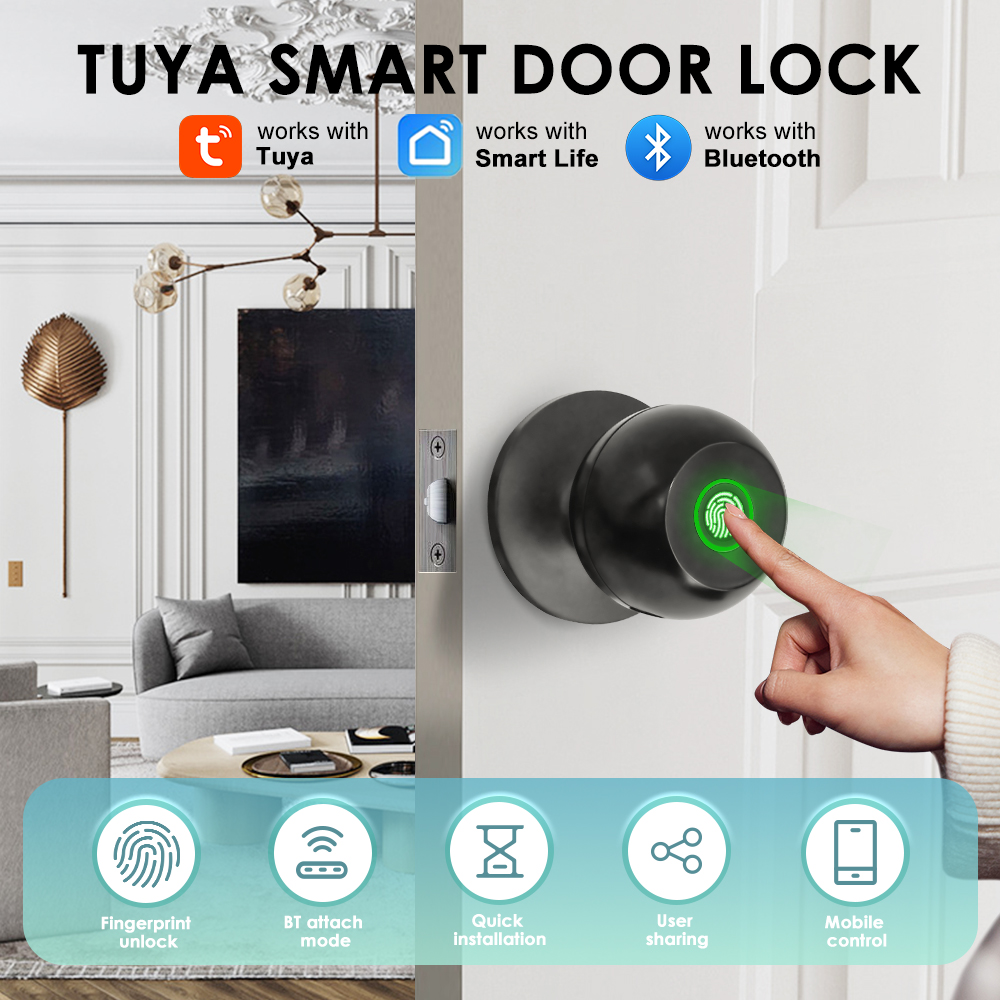 Smart Home Keyestudio - Kunci Pintu Elektronik Tuya, Kunci Pintu