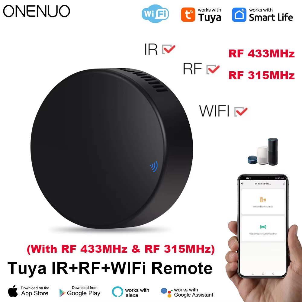 Smart Home Tools - Tuya WiFi RF IR Remote Control