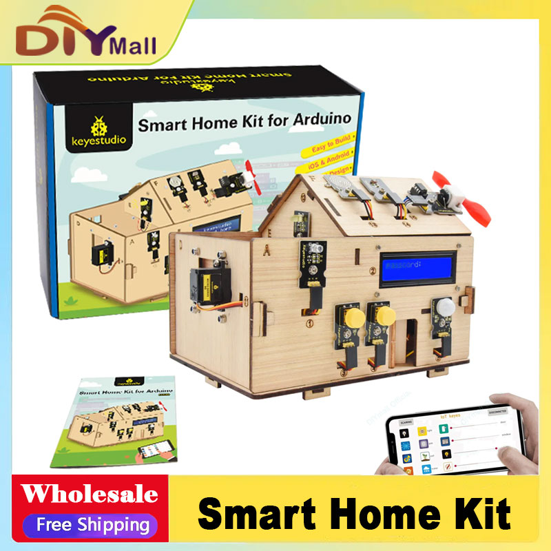 Smart Home Kit - Kit Rumah Pintar IoT Keyestudio dengan