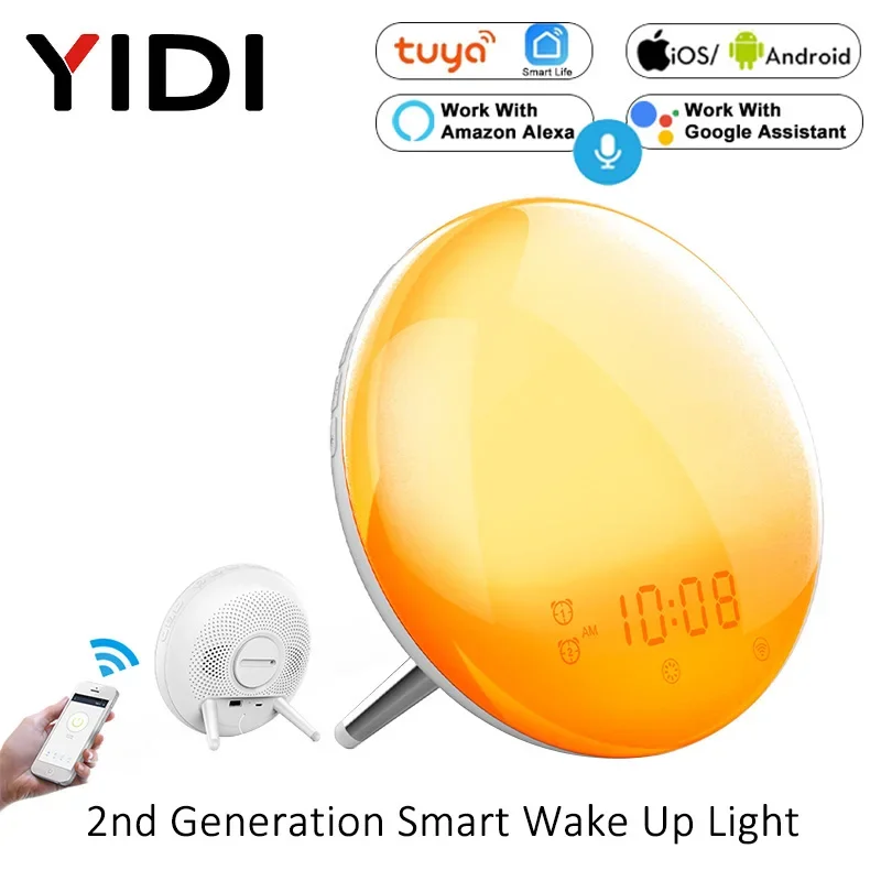 Smart Home Ikea - Jam Alarm lampu bangun hidup Cerdas