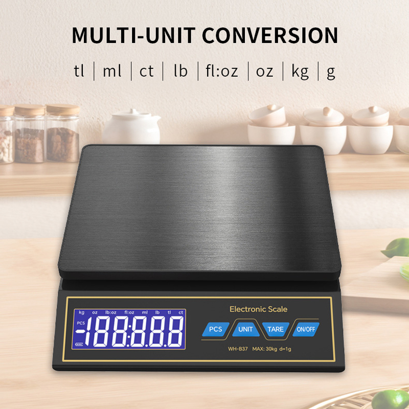 Smart Home Utensils - Timbangan Dapur Elektronik Isi Ulang Stainless