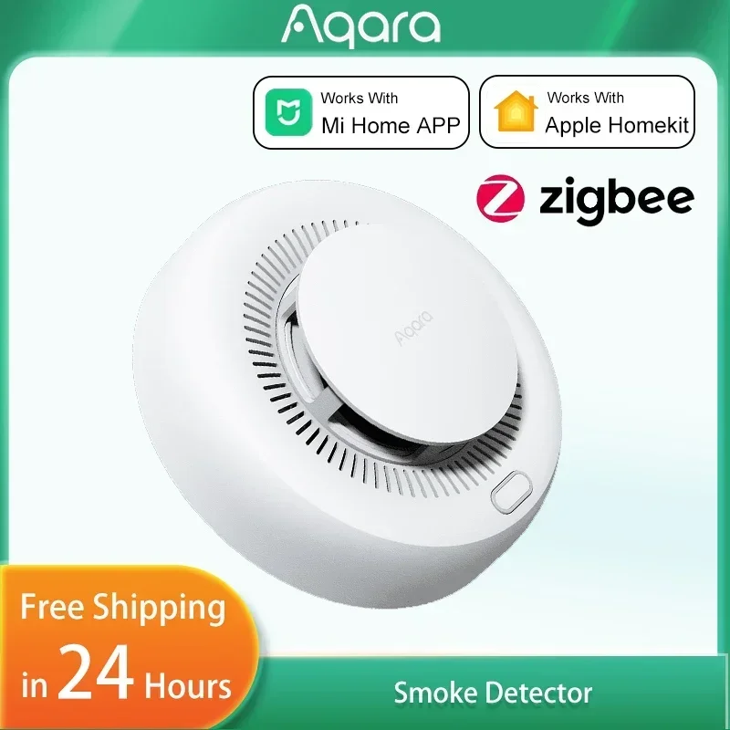 Smart Home Hub Apple - Aqara Matter Sensor Detektor Asap Monitor