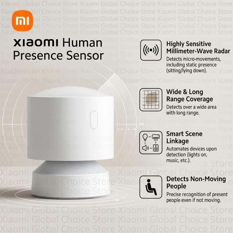 Smart Home Fragrance Diffuser - Sensor Kehadiran Manusia Xiaomi Bluetooth 5.0