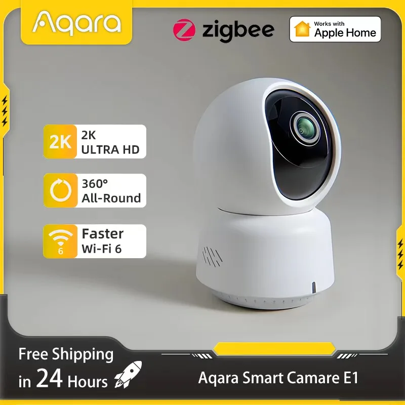 Smart Home Hub Apple - Kamera Pintar Aqara Original E1 2K