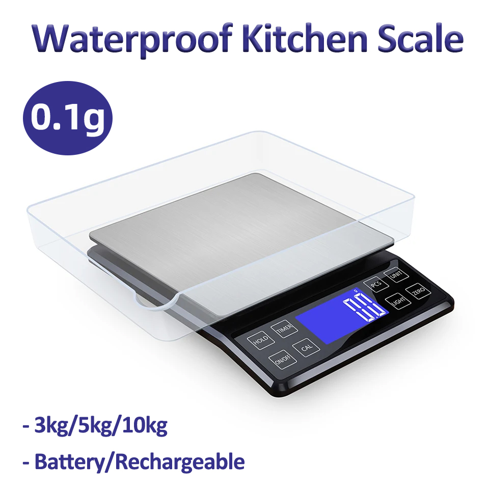 Smart Home Utensils - Timbangan dapur Digital 0.1g, timbangan rumah