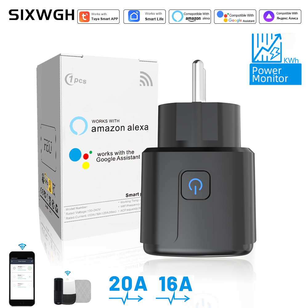 Smart Home Europe - Tuya Smart Socket WiFi Remote Control