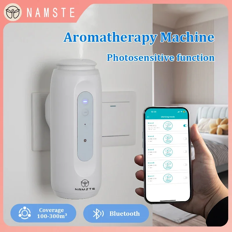 Smart Humidifier - NAMSTE Diffuser minyak esensial Portabel 300m,