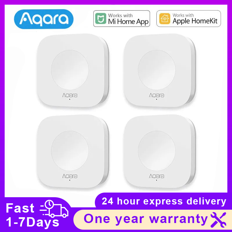 Smart Home Hub Apple - Aqara saklar pintar nirkabel, tombol kontrol