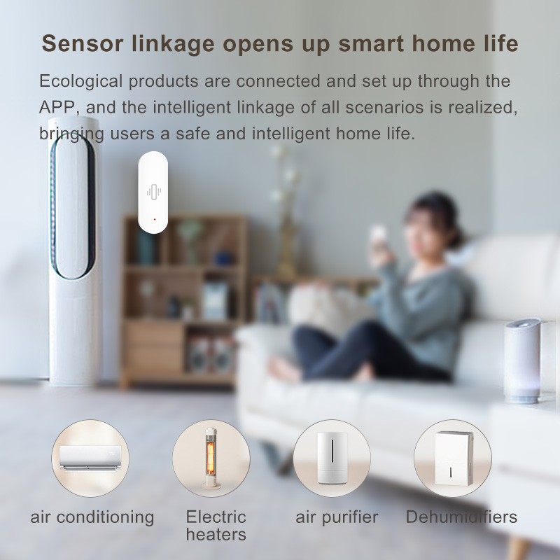 Sensor Getaran WiFi Tuya, Dete - Smart Home Tools ulasan dan harga