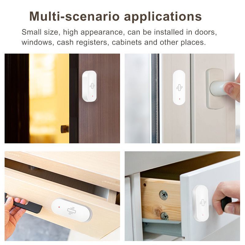 Sensor Getaran WiFi Tuya, Dete - Smart Home Tools ulasan dan harga