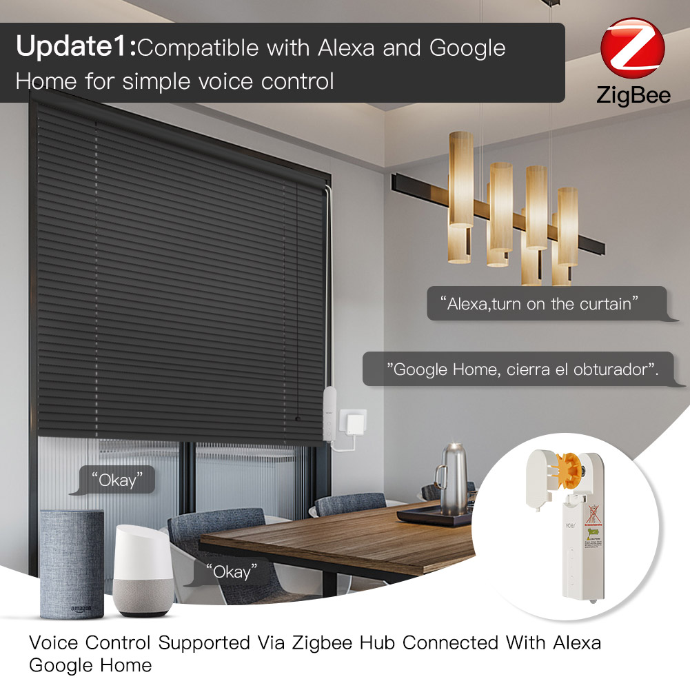 MOES ZigBee Smart DIY Motorize - Smart Home Registration ulasan dan harga