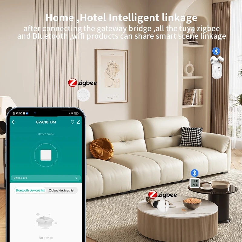 Hub Gerbang ZigBee Bluetooth M - Smart Home Registration ulasan dan harga