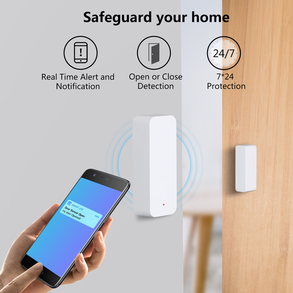 Sensor Pintu Jendela Zigbee 3. - Smart Home Registration ulasan dan harga
