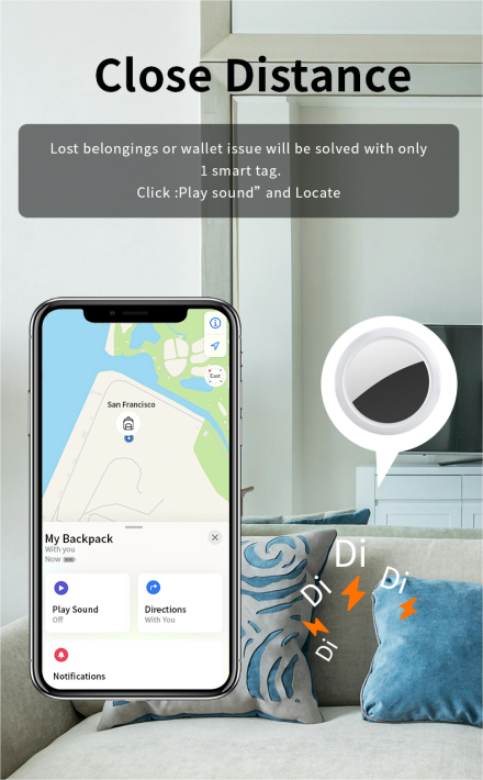 Tag Keamanan Bluetooth JSPTEC  - Smart Home Hub Apple ulasan dan harga