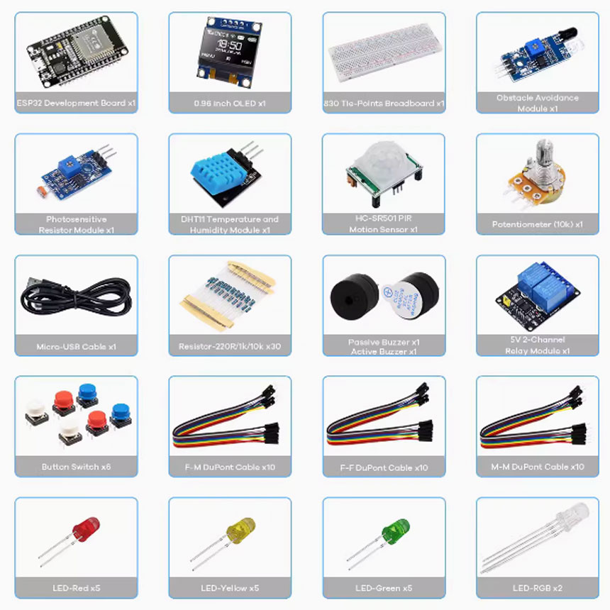 Kit Pemula untuk Proyek Kit Pe - Smart Home Keyestudio ulasan dan harga