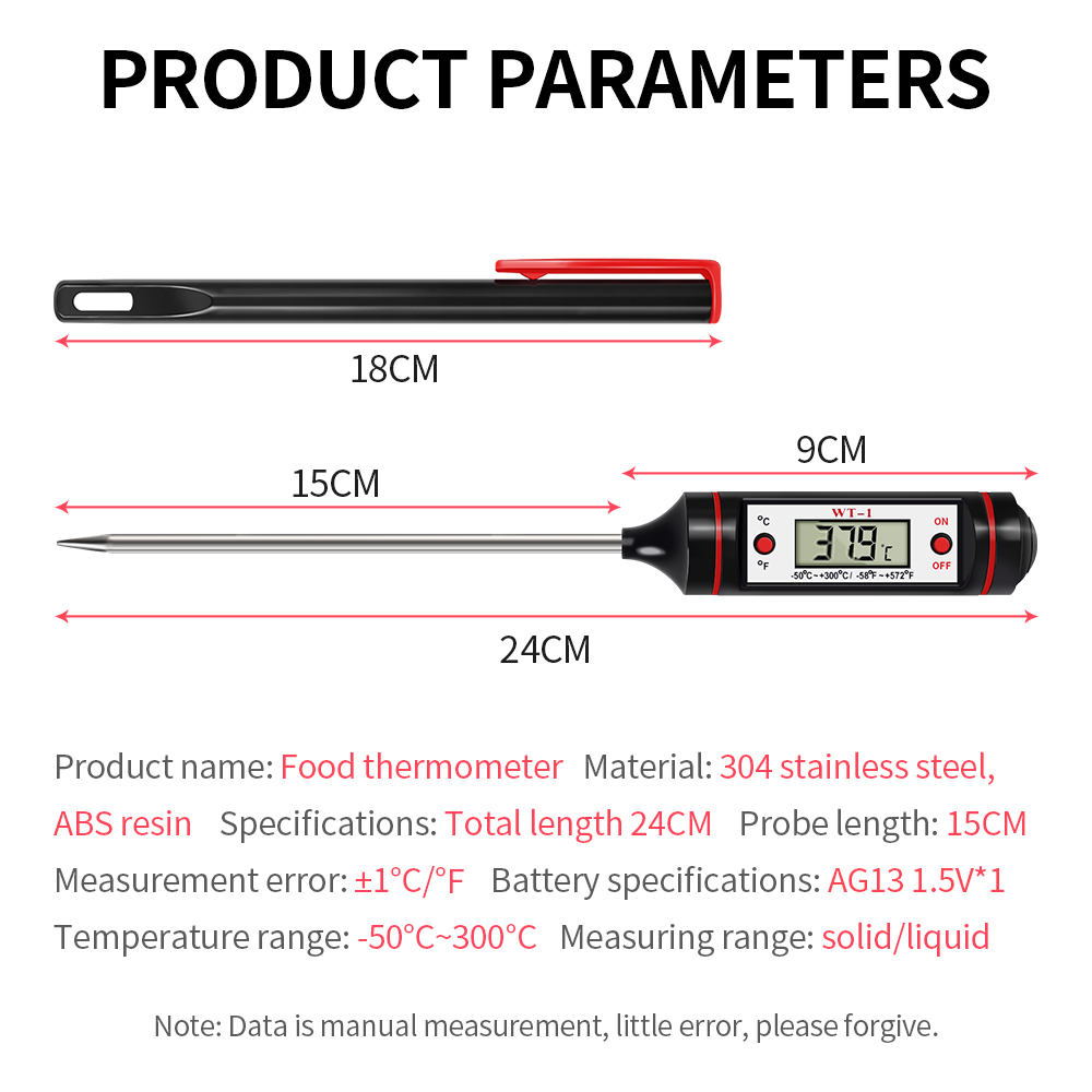 Termometer makanan Digital bar - Smart Home Utensils ulasan dan harga