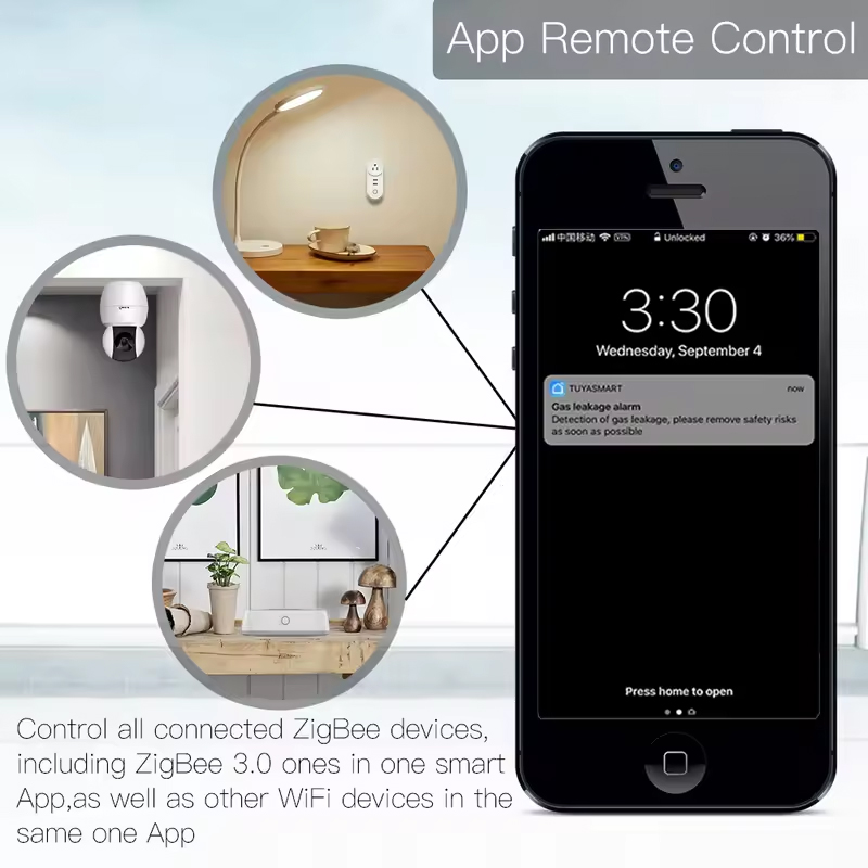 Moes Tuya ZigBee 3.0 Smart Gat - Smart Home Registration ulasan dan harga