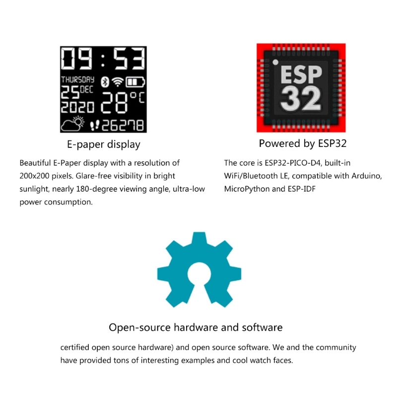 K0EA ESP32 Jam Tangan Pintar J - Smart Home Open Source ulasan dan harga