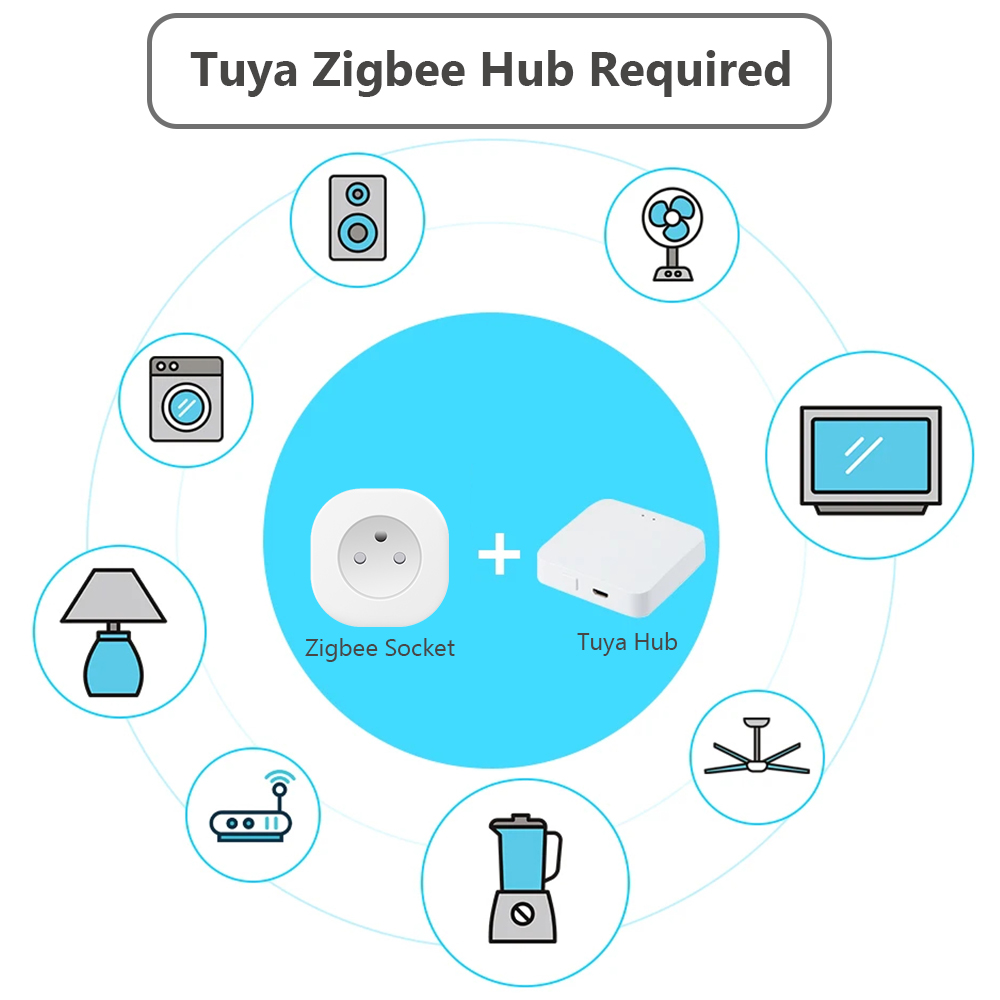 BORUIDAPLS Tuya Zigbee Smart S - Smart Home Europe ulasan dan harga