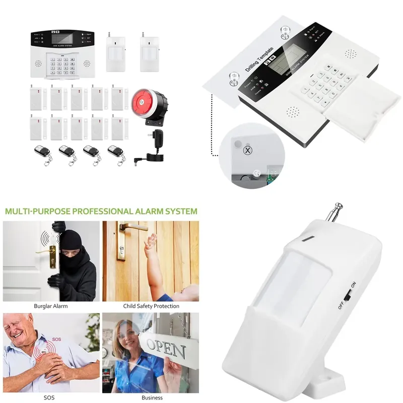 Kit Alarm Pencuri Rumah Sistem - Smart Home Remote ulasan dan harga