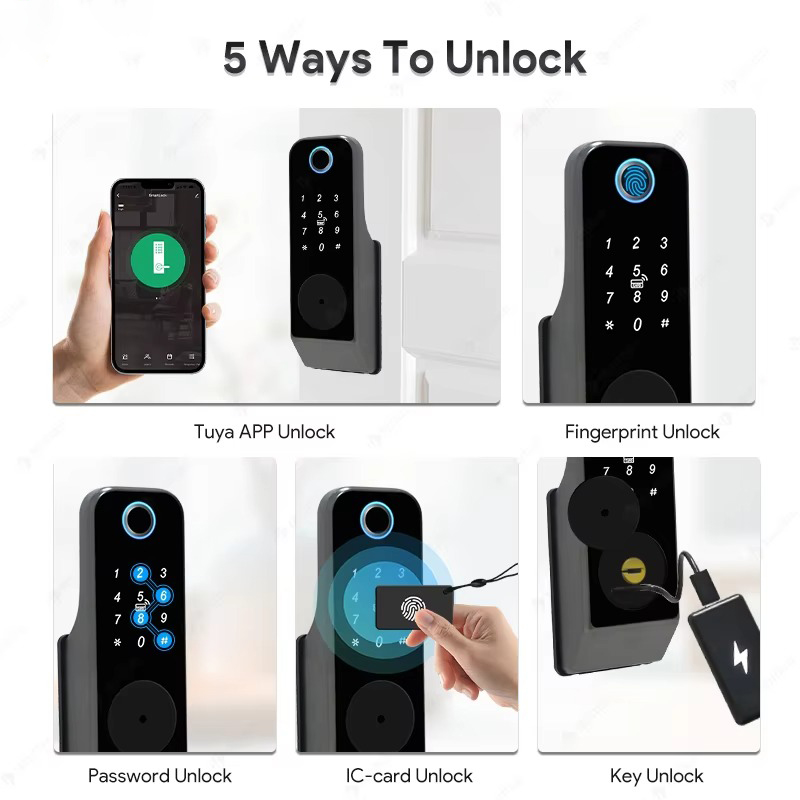 Kunci Sidik Jari Tahan Air Tuy - Smart Home Keyestudio ulasan dan harga