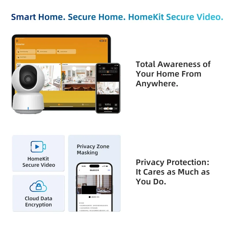 Kamera Pintar Aqara Original E - Smart Home Hub Apple ulasan dan harga