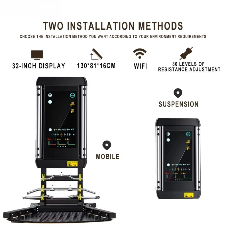 Cermin Kebugaran AI Layar Sent - Smart Home Tools ulasan dan harga