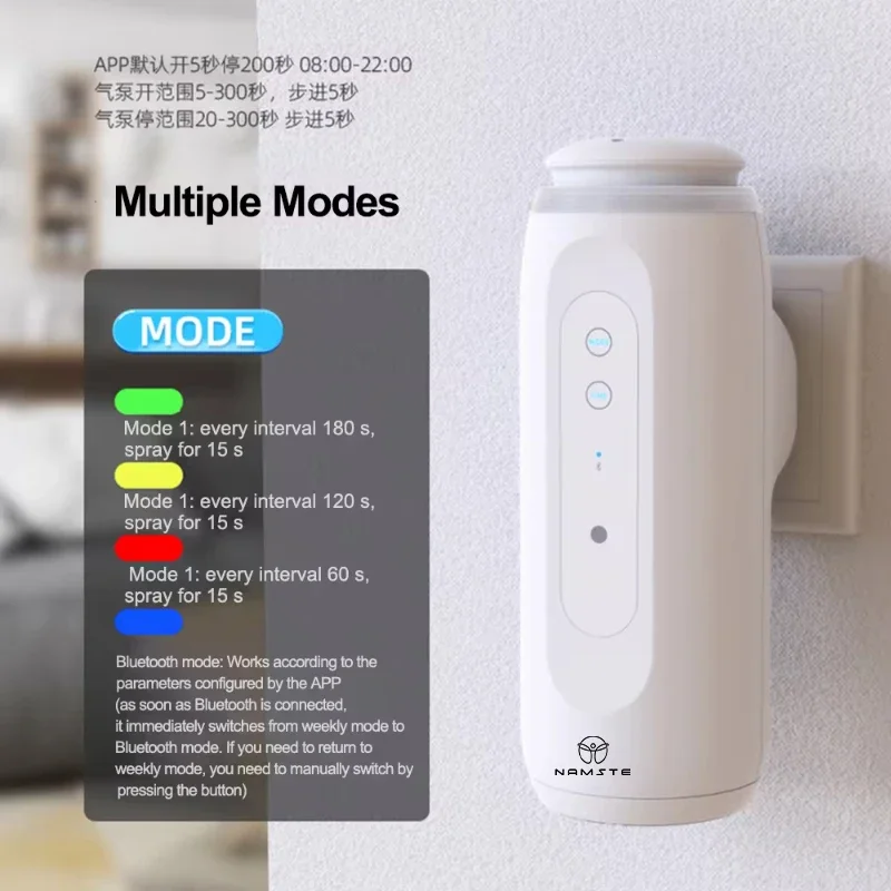 NAMSTE Diffuser minyak esensia - Smart Humidifier ulasan dan harga