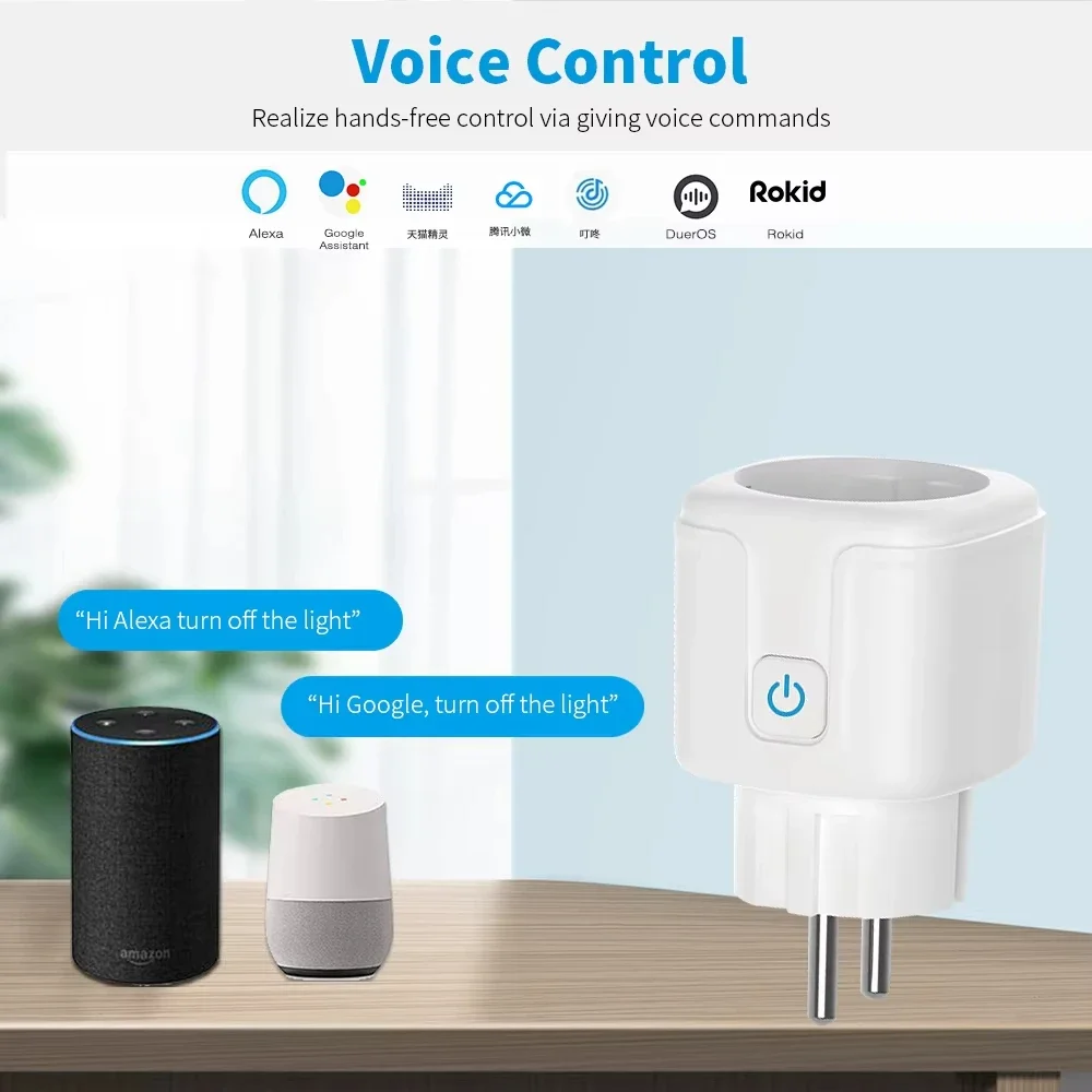 16A/20A WIFI atau ZigBee Smart - Smart Home Europe ulasan dan harga