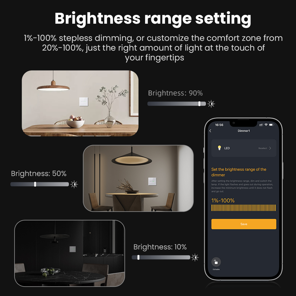 AVATTO WiFi 1/2 Gang Smart Dim - Smart Home Remote ulasan dan harga