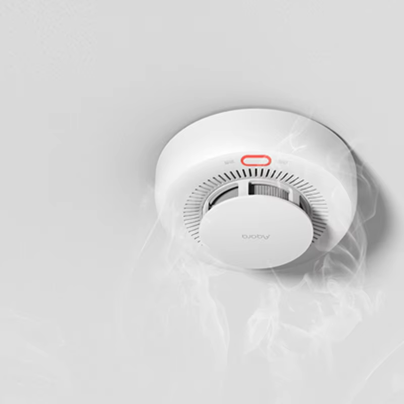 Sensor Detektor Asap Aqara Mon - Smart Home Hub Apple ulasan dan harga