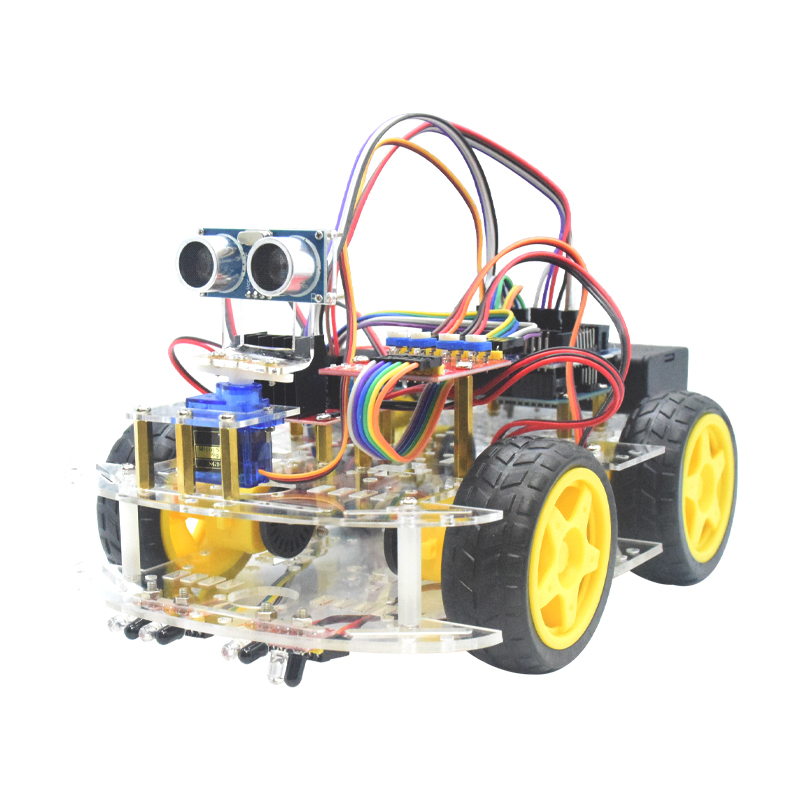 Kit Sasis Mobil Robot Pintar 4 - Smart Home Keyestudio ulasan dan harga