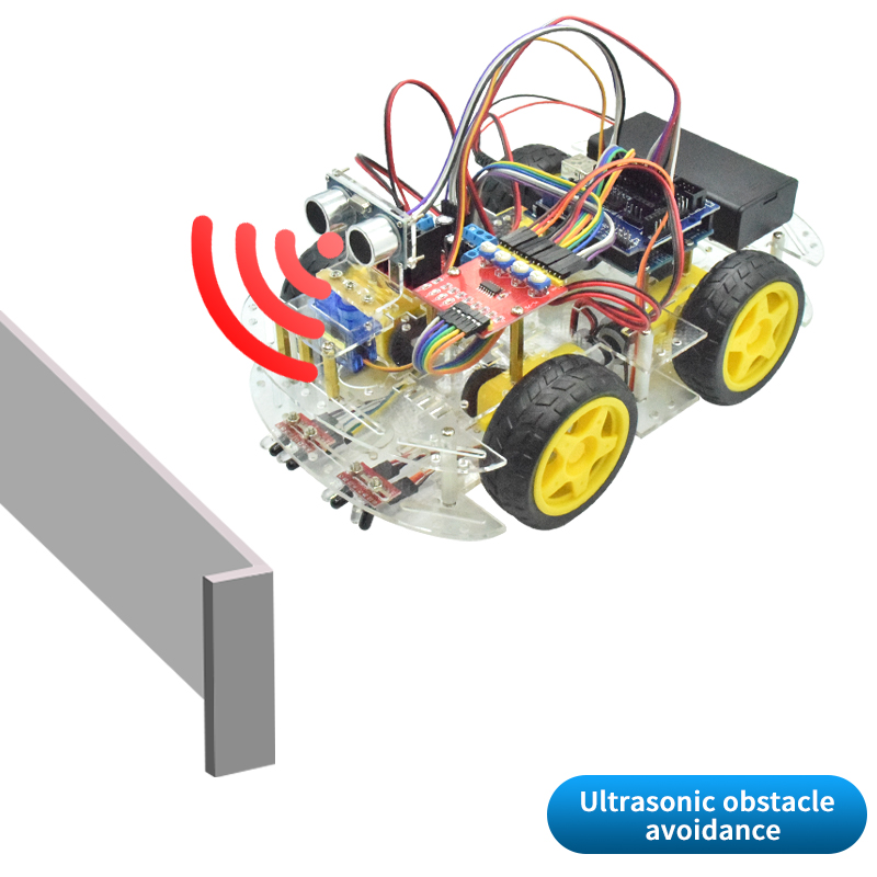 Kit Sasis Mobil Robot Pintar 4 - Smart Home Keyestudio ulasan dan harga