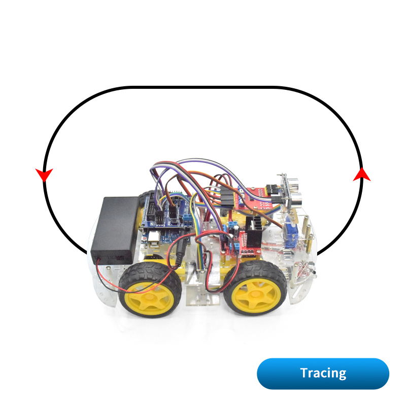Kit Sasis Mobil Robot Pintar 4 - Smart Home Keyestudio ulasan dan harga