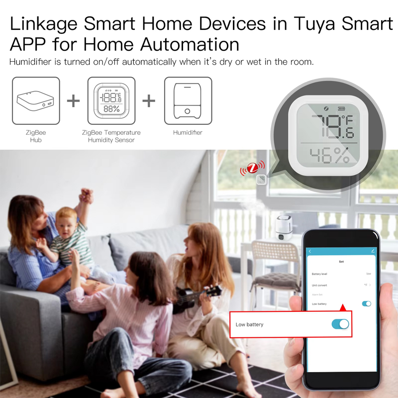 Sensor Suhu dan Kelembapan Rum - Smart Home Registration ulasan dan harga