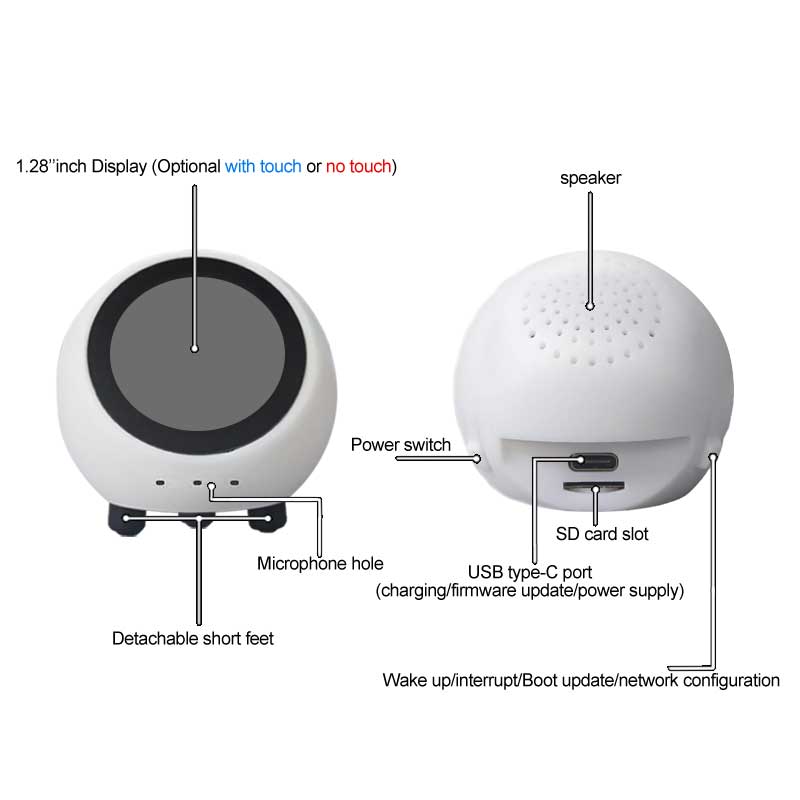 ESP32 S3 1.28 Inci N16R8 Papan - Smart Home Tools ulasan dan harga
