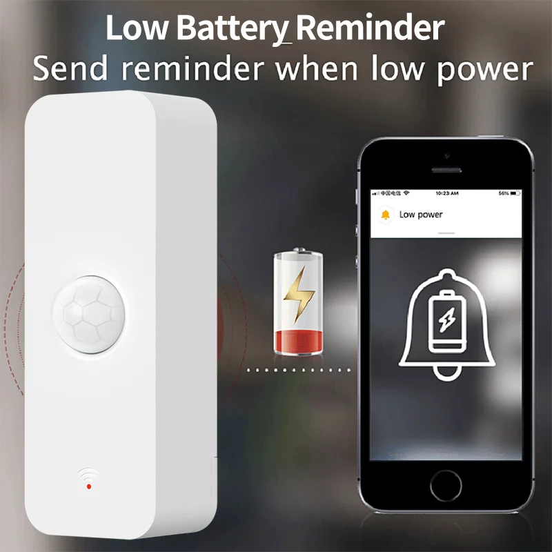 Zigbee PIR Sensor gerak WiFi,  - Smart Home Ikea ulasan dan harga