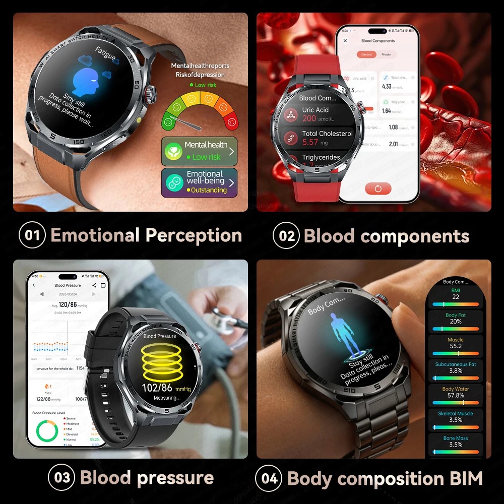 Jam Tangan Pintar Kesehatan Ke - Smart Home Wellness ulasan dan harga