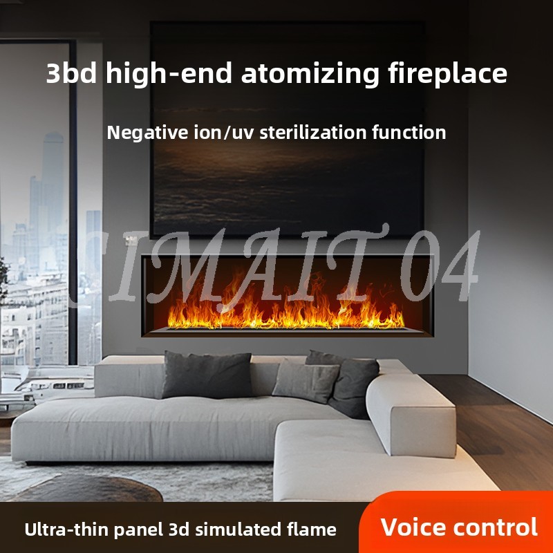 Perapian atomisasi 3D, humidif - Smart Humidifier ulasan dan harga