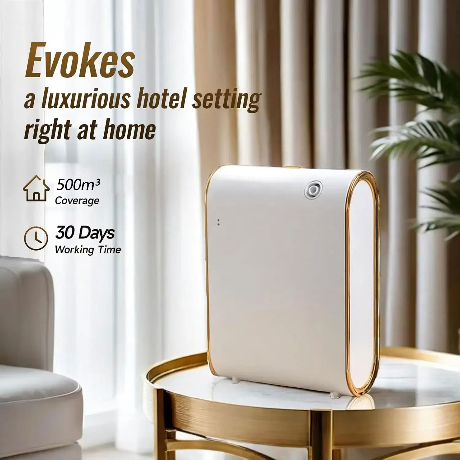 Penyebar Pengharum Ruangan Tan - Smart Home Fragrance Diffuser ulasan dan harga