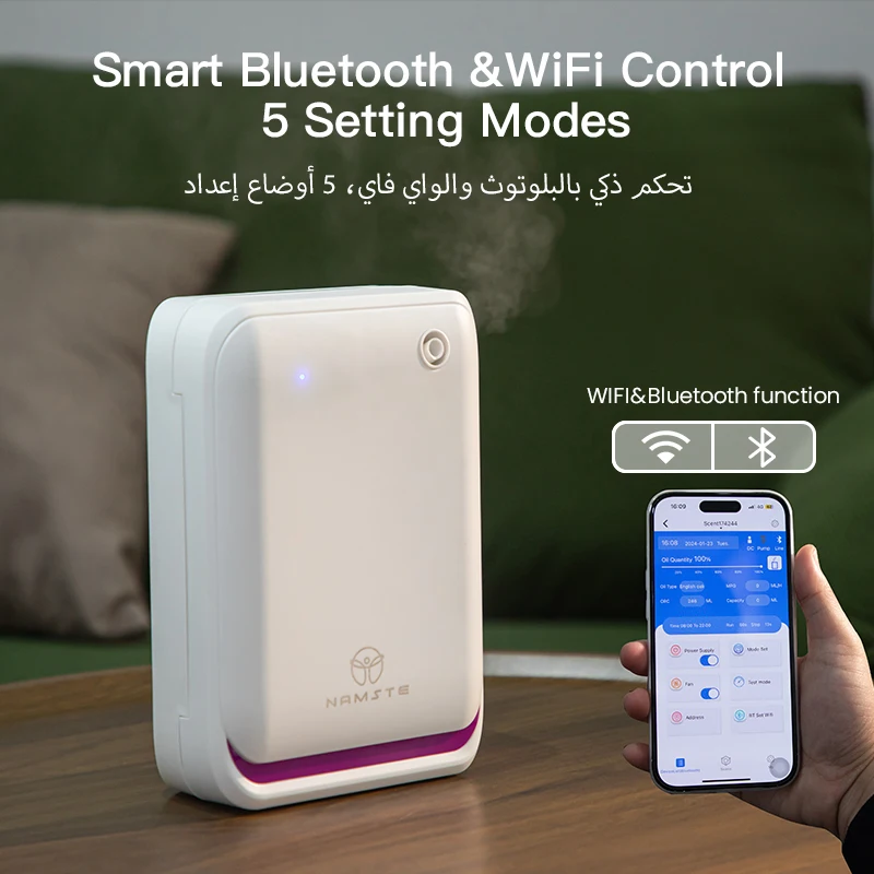 NAMSTE Mesin Aromaterapi Ruang - Smart Home Fragrance Diffuser ulasan dan harga