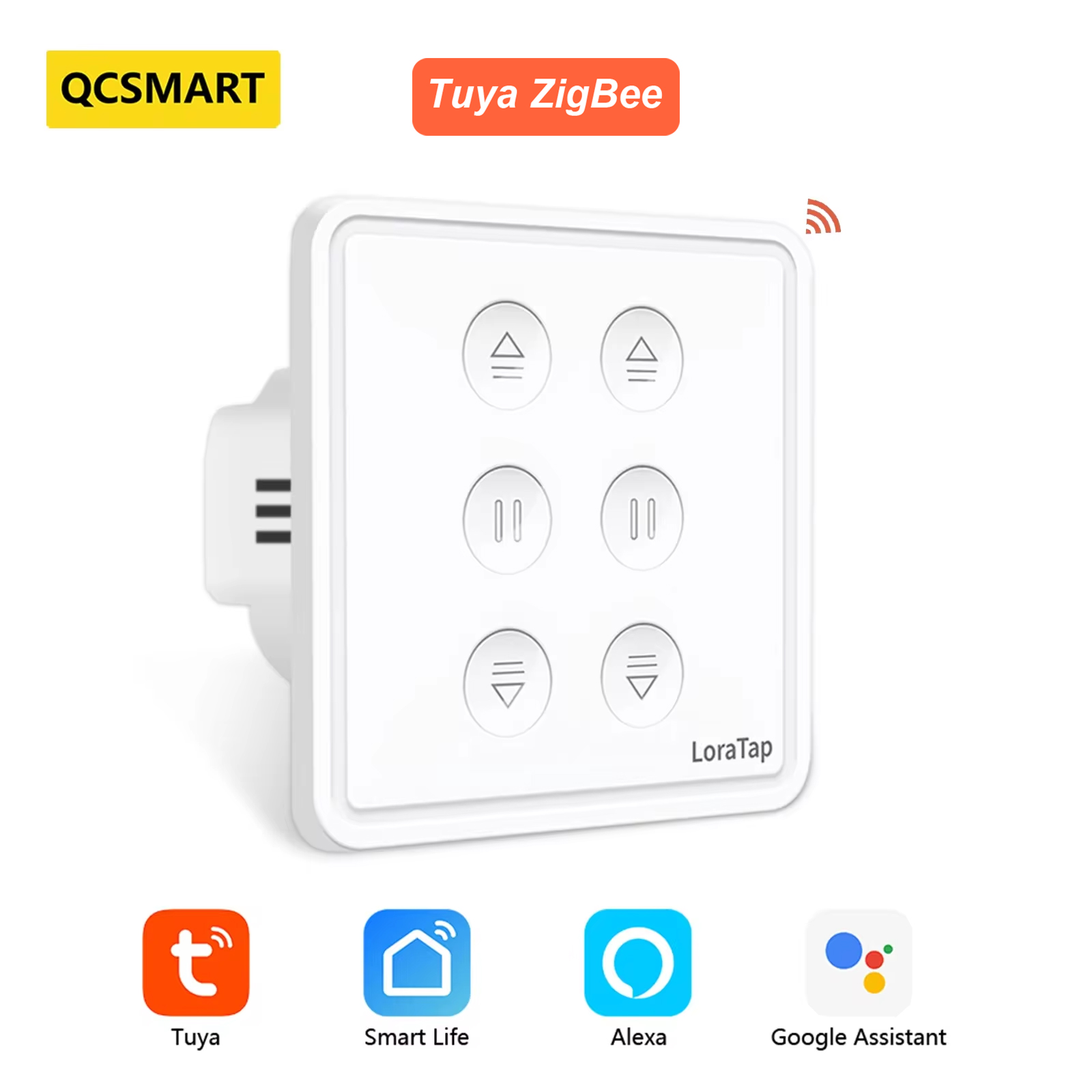 QCSMART Tuya Smart Life EU Zig - Smart Home Europe ulasan dan harga