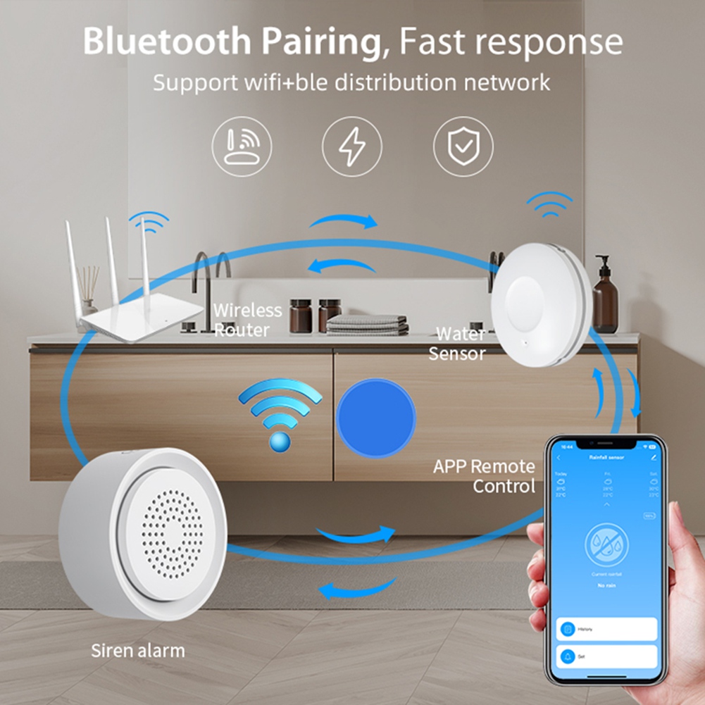 BTLIFE-Detektor Banjir dengan  - Smart Home Kit ulasan dan harga