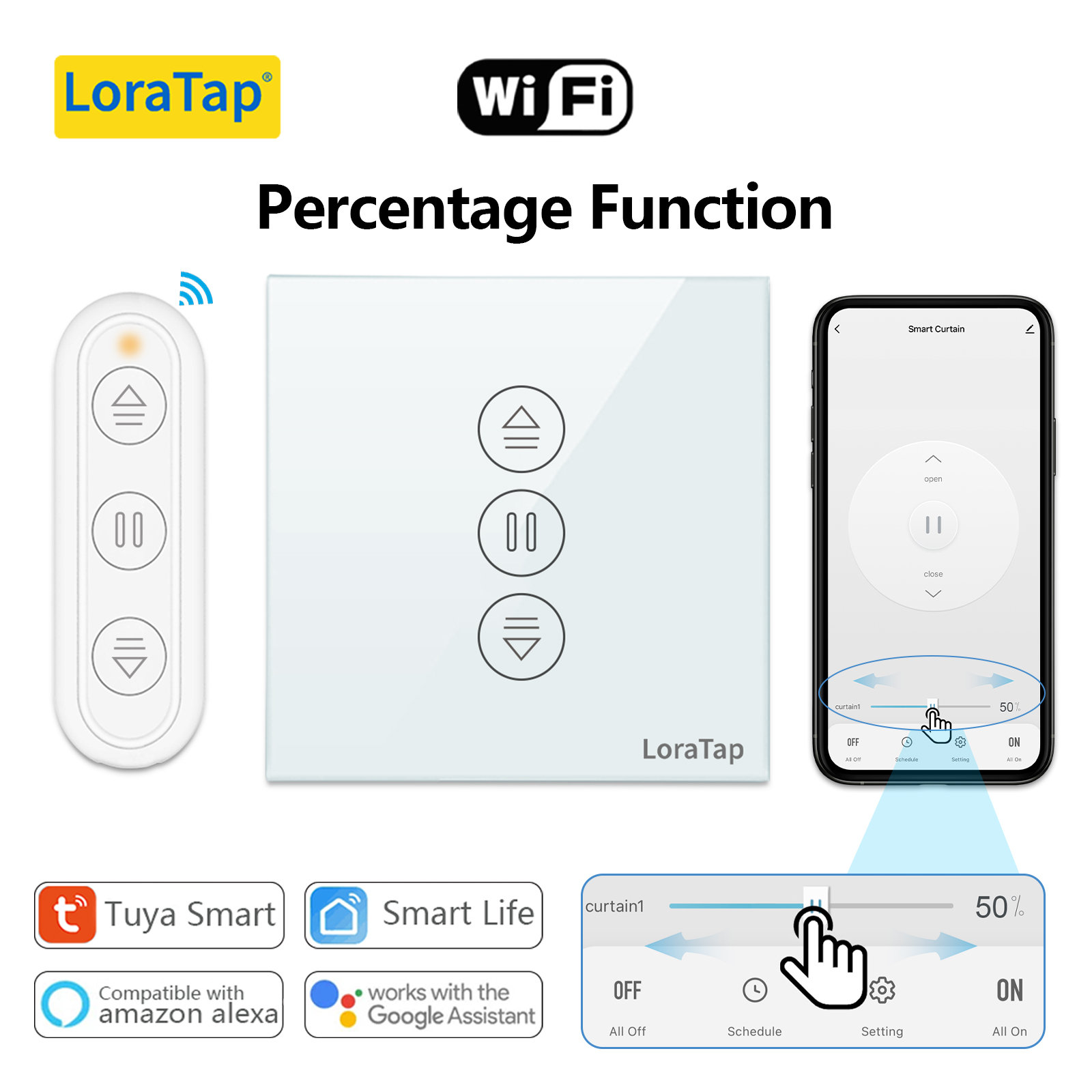 Tuya Smart Life EU WiFi Roller - Smart Home Europe ulasan dan harga