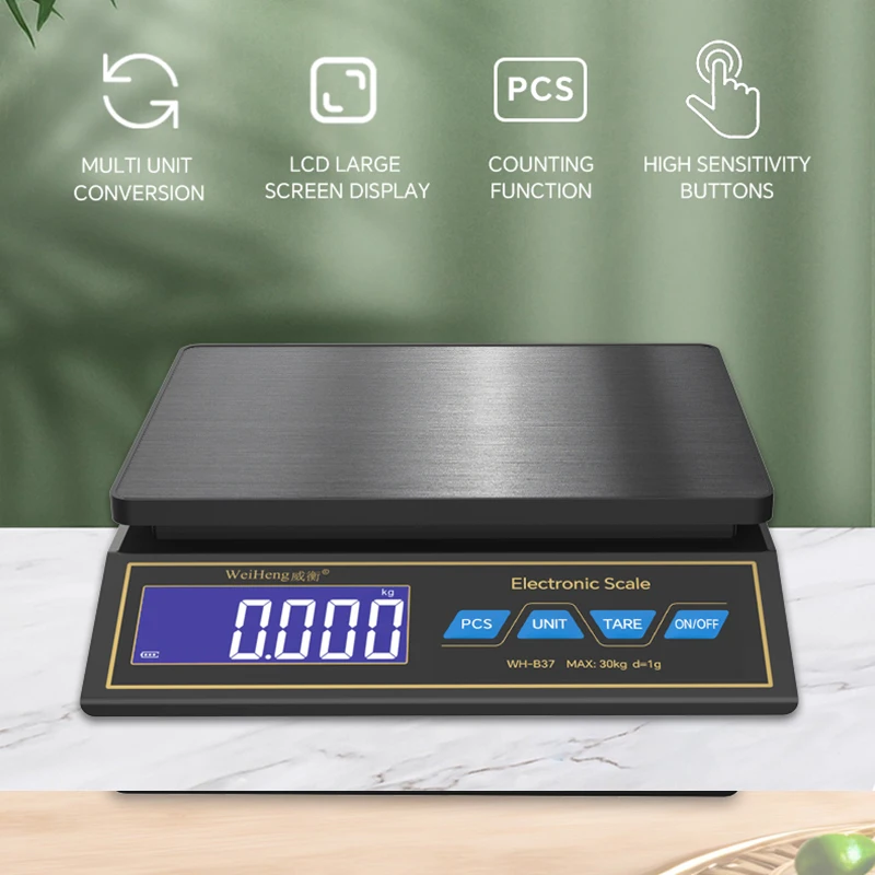 Timbangan Dapur Digital LCD 30 - Smart Home Utensils ulasan dan harga