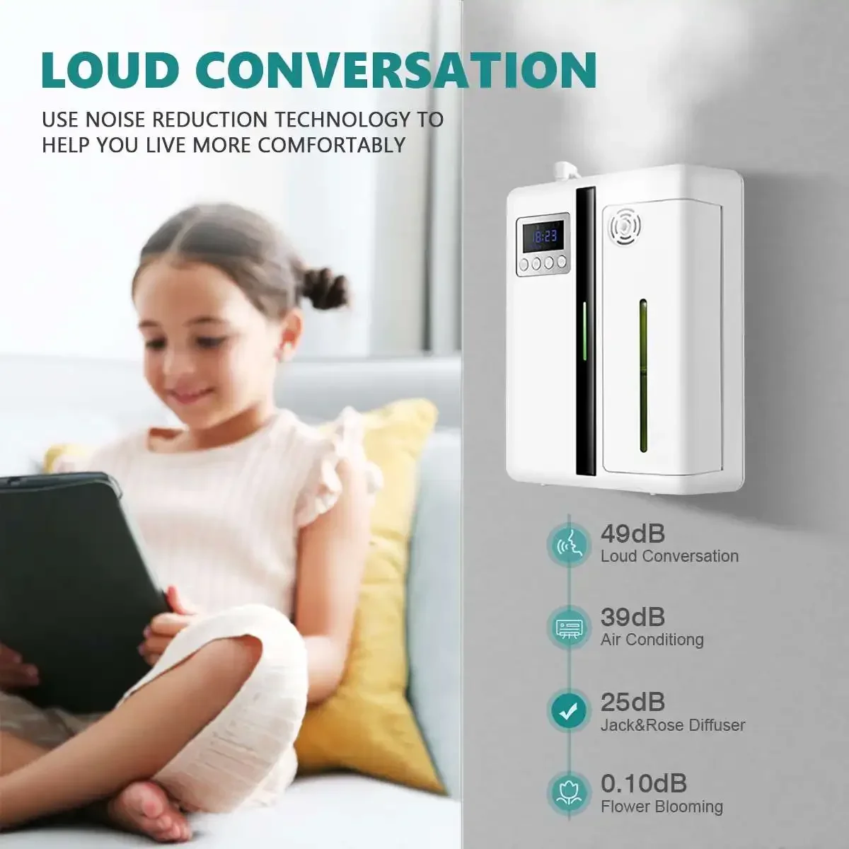 NAMSTE 300m³ Diffuser Aroma Mi - Smart Humidifier ulasan dan harga