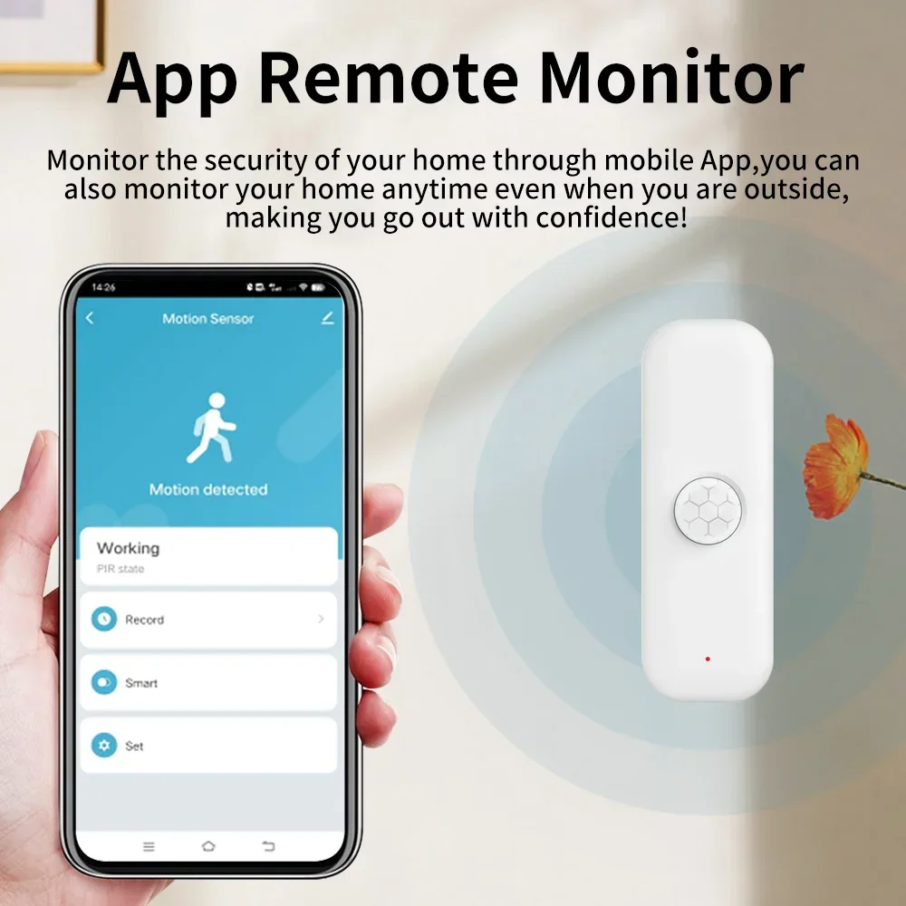 Tuya Sensor gerak WiFI PIR tub - Smart Home Tools ulasan dan harga