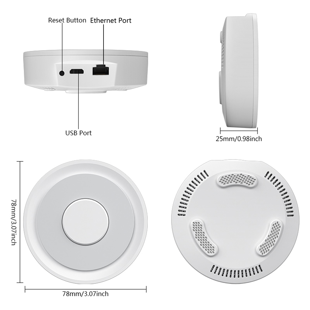 Tuya ZigBee Smart Gateway Home - Smart Home Hub Apple ulasan dan harga