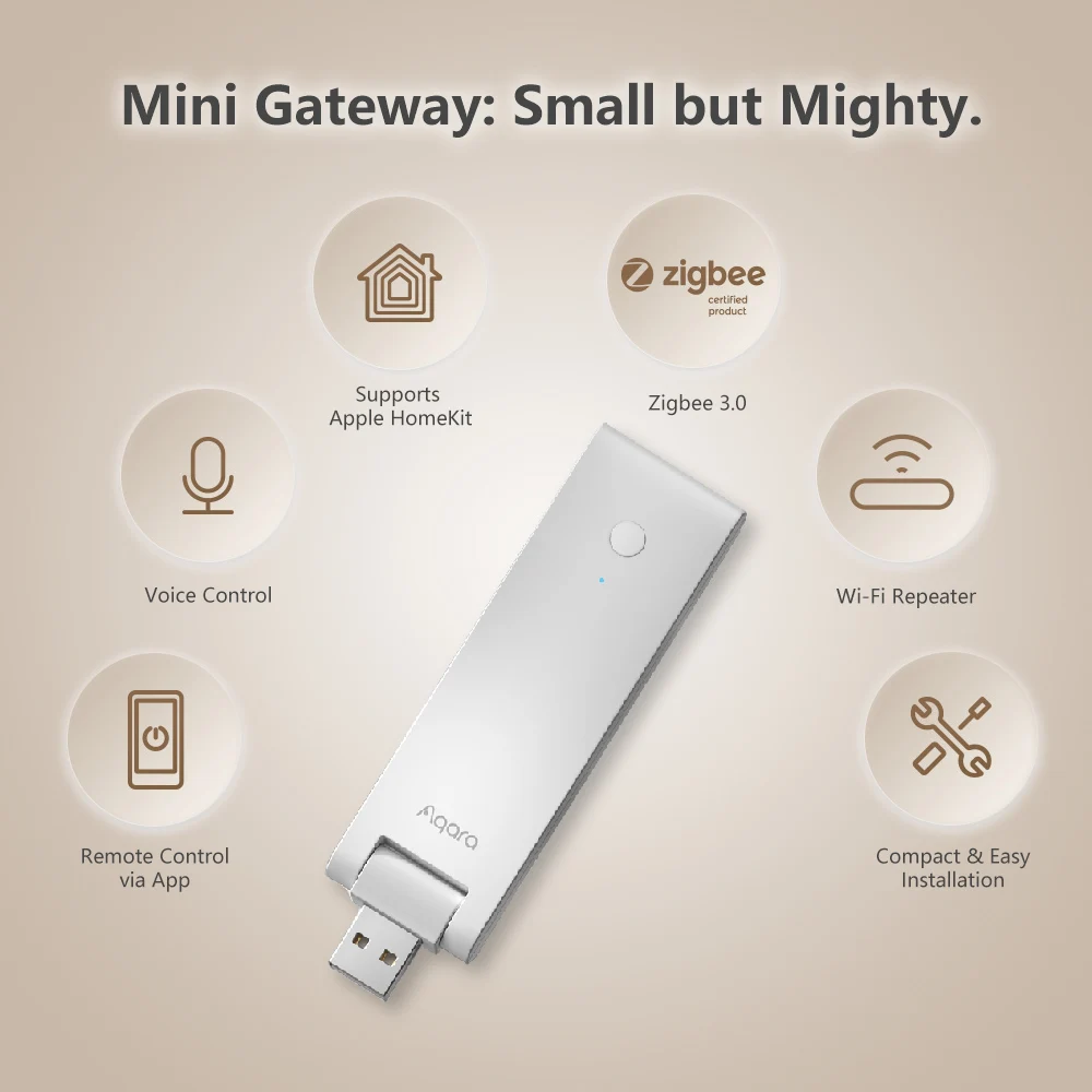 Original E1 Aqara Hub Gateway  - Smart Home Hub Apple ulasan dan harga